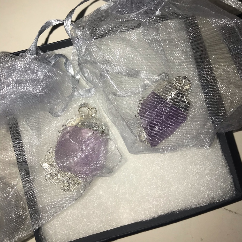 🌙 Handmade Boho Amethyst - Picture 2 of 8